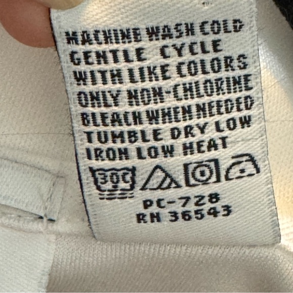 IZOD XFG Women's Polo Golf Top Cool FX PerformX Snaps Short Sleeve Whie Size‎ L - Picture 4 of 4